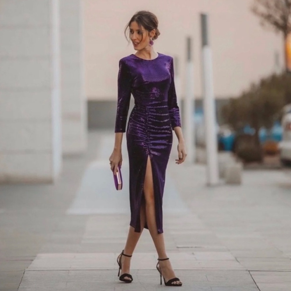 Zara Velvet Dress